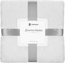 Pledas Springos Luxurious Blanket Extra Thick, šviesiai pilka sp., 150 cm x 200 cm