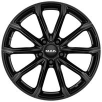 Ratlankis MAK Davinci R17x5 5x100 ET 40 CB 54.1 (Gloss Black) (450 kg)