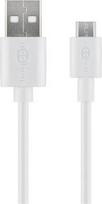 Goobay | Micro USB charging and sync cable | 43837 | USB-A 2.0 to Micro-USB USB 2.0 micro male (type B) 43837 | 4040849438370