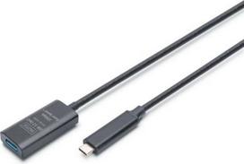 Digitus | Active USB 3.2 Gen2 10G extension cable | DA-73113 | USB-C to USB-A DA-73113 | 4016032497431
