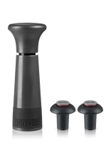 Innovine - Lever Corkscrew 4-Piece Gift Set By Innovine - Butelių atidarytuvai ir vyno kamščiai - Juoda
