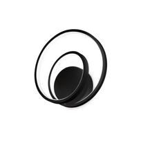 Ideal Lux Sieninis šviestuvas OZ AP ON-OFF NERO 2700K, 342238