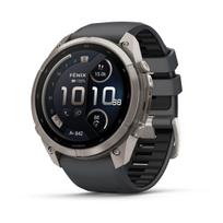 Garmin fēnix 9 Pro inReach 51 mm Titanium/Graphite/Black Silicone Sportinis išmanusis laikrodis