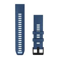 Garmin QuickFit 22 Watch Band Tidal Blue / Ice Blue Silicone Laikrodžio dirželis