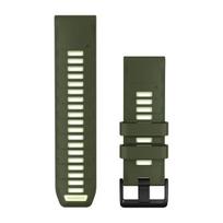 Garmin QuickFit 26 Watch Band Olive Drab / Citron Silicone Laikrodžio dirželis