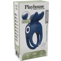 Fierce Rabbit Vibrating Cock Ring – Blue, Fierce Rabbit Vibrating Cock Ring – Blue