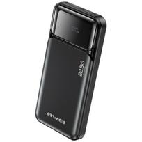 AWEI Power bank PA-90 10000mAh 22.5W PD, black, 2xUSB-C