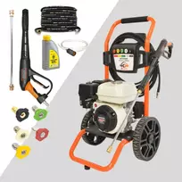 Gaspper GP3300HP Pro aukšto slėgio plovimo aparatas, Honda, 5,5 HP, 220 bar/3 200 PSI