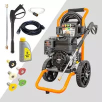 Gaspper GP3300XM Pro aukšto slėgio plovykla, Briggs & Stratton, 6.3 HP, 220 bar/3.200 PSI
