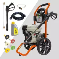 Gaspper GP3300HD Pro aukšto slėgio plovimo įrenginys, Honda, 5,5 HP, 220 bar/3.200 PSI