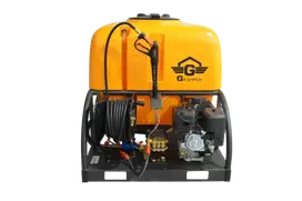 Aukštos klasės aukšto slėgio plovimo aparatas GP1000, Briggs&Stratton, 6,5 HP, 3200 PSI (220 bar), 1000 L bakas