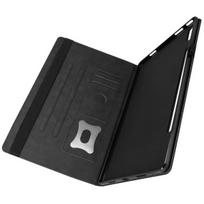 Housse - AVIZAR - Lenovo Tab P12 Pro - Dirbtinė oda juoda - Vaizdo palaikymas - Kortelių laikiklis