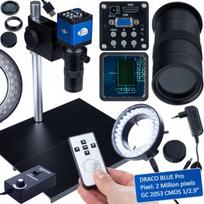 Mikroskopas Rosfix Planets Pro Set 100X XL – Skaitmeninė FullHD Kamera HDMI VGA, LED 56x, Darbo Paviršius 290x260 mm