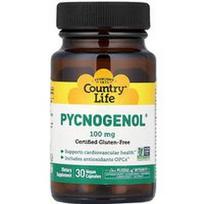 Country Life, Pycnogenol®, 100 mg, 30 veganiškų kapsulių