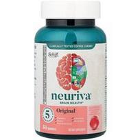 Schiff, Neuriva Brain Health guminukai, originalūs, braškės, 50 guminukų