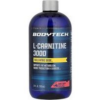 BodyTech, L-karnitinas 3000, saldainių punšas, 709 ml (24 skysčio uncijos)