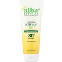 Alba Botanica, Drėkinamasis gelis po deginimosi saulėje, 80 % alavijo, 237 ml