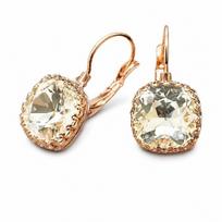 Auskarai „Vintage V2“ su Swarovski® kristalais
