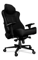 Biuro ir žaidimų kėdė XXL - Yumisu 2052 – juoda, magnetinės pagalvėlės, keliamoji galia 180 kg, ergonomiška biuro kėdė, premium