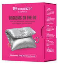 Womanizer Snap Pouch Silver Sekso žaislo priedas