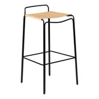 Rudos spalvos baro taburetė (sėdynės aukštis 77 cm) Paz – DAN-FORM Denmark