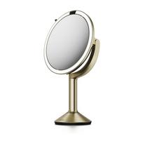 Kosmetinis veidrodis (didinimas 5x/didinimas 10x) su apšvietimu/didinantis ø 20 cm Trio – simplehuman