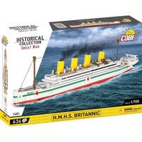 Cobi Klocki Konstruktorius H.M.H.S. Britannic COBI-1681, 636 elementai, 1:700, 38,5cm, plastikas, Istorinė kolekcija