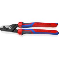 Knipex Kabelio žirklės StepCut XL 95 12 225, 225 mm, 35 mm², 70 mm², 120 mm², 56 HRC, ergonomiška rankena
