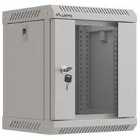 Lanberg montavimo spintelė WF11-3306-10S, 10 colių, 6U, 300x300 mm, pilka, stiklas, plienas, IP20, 30 kg, 4 bėgiai