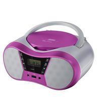 Eltra Radijo grotuvas CD LILA2 5907727028551, 4 W, 2.0 kanalai, FM, CD-R, MP3, Bluetooth, USB, AUX, 3,5 mm, LCD, 99 presetai