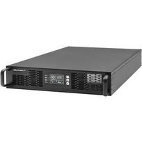 Qoltec UPS 52286, 2000VA, 2000W, 1.0, LCD, on-line, RACK, 4x7Ah, IEC-C14, 2xSchuko, RS-232, USB, EPO, grynoji sinusoidė