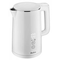 Amica Virdulys KF 6011 1194141, 1.5l, 2200W, LED ekranas, jutiklinis skydelis, dvigubos sienos, Strix valdiklis, 360° pagrindas