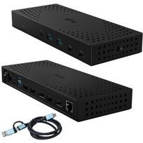 i-tec dokinimo stotis CATRIPLE4KDOCKPD2, 3x 4K 60Hz, 100W PD, 4x USB-A 3.2 Gen 2, 2x USB-C 3.2 Gen 2, 3x HDMI, 2x DisplayPort
