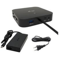 i-tec USB-C dokinimo stotis C31TRI4KDPDPRO100, 100 W, 3x 4K, 5K/60Hz, 2x DisplayPort, 1x HDMI, 6x USB, Gigabit Ethernet, audio