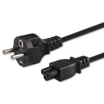 Savio maitinimo kabelis CL-67Z, 1.2m, IEC C5 į C/E/F, 3 laidai, 0.5mm2, 250V, 10A, -30°C iki +80°C
