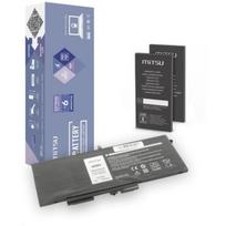 Mitsu baterija BC/DE-5490, 6000 mAh, 46 Wh, 7.6 V, 4 elementai, Li-ion, suderinama su Dell Latitude 5280, 5290, 5480, 5490, 5491