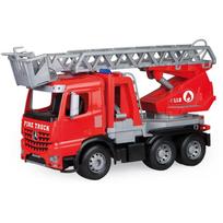 Lena Ugniagesių mašina su kopėčiomis Arocs 04615, 48 cm, 6 ratai, 3 metai, daugiaspalvė, smulkioji motorika