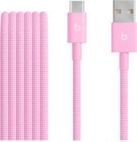 Apple USB-A to USB-C Woven Cable (1.5m) - Power Pink | Apple MK8R4ZM/A | 195951360690