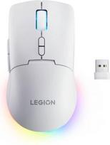 Lenovo RGB Gaming Mouse | Legion M220 | Wireless | 2.4 GHz, Bluetooth, Wired | Glacier White GY51V60437 | 195892143253