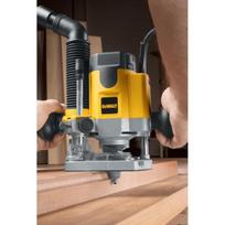 Dewalt freza DW621KTX-QS, 1100W, 24000/min, 220-240V, 50-60Hz, AC, elektrinė, medienai, grindims, profesionali, TSTAK VI dėklas