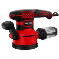 Vertex ekscentrinis šlifuoklis VSM106A, 450W, ergonomiška rankena, mediena, metalas, plastikas