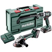 METABO ZESTAW COMBO 18V 2.6.5 18 V (BS 18 L BL + W 18 L BL 9-125 Quick) 1x2,0Ah 1x4,0Ah METABOX