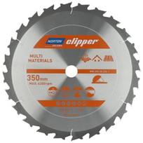 Norton Medienos pjovimo diskas 70184608134, 350mm, 30mm, 24 dantukai, 3.5mm, mediena, vinimis mediena