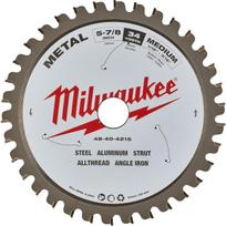 Milwaukee diskinio pjūklo ašmenys 4932501194, 203mm, 15,87mm, 2,4mm, 58 dantys, spalvotiesiems metalams, apvalus tvirtinimas