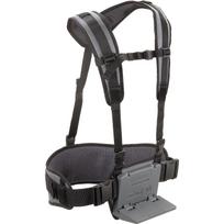 Wolfcraft diržai WF5582000, 0.73kg, juodi, ergonomiškas, pečių diržai ir klubų juosta, reguliuojamas krūtinės diržas