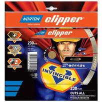 Norton Deimantinis pjovimo diskas Clipper Invincible H12 70184633512, 230 mm, 22,23 mm, sausam pjovimui, akmeniui