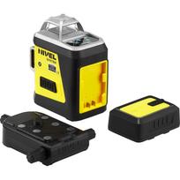 Nivel System Kryžminio lazerio nivelyras CLX3B, 30m, 70m su imtuvu, 3,7V, Li-Ion, USB-C, 1/4", 5/8", mėlynas, profesionalus