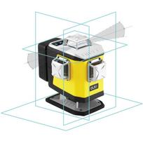 Nivel System Kryžminio lazerio nivelyras CL5B, 30m, 70m su imtuvu, 3,7V, Li-Ion, USB-C, 1/4", 5/8", mėlynas, profesionalus