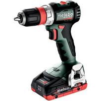 Metabo Belaidis gręžtuvas BS 18 L BL Q 613156800, 18 V, 4 Ah, Li-ion, 65 Nm, 2 greičiai, be šepetėlių, 2 baterijos, įkroviklis