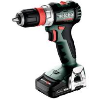 Metabo Belaidis grąžtas BS 18 L BL Q 613156500, 18 V, 2 Ah, Li-ion, 65 Nm, 2 greičių, be šepetėlių, 2 baterijos, įkroviklis